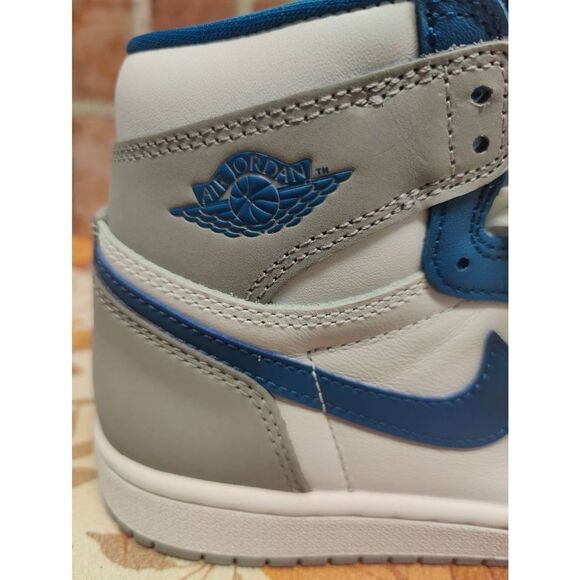 Nike Air Jordan 1 True Blue Retro Men's  Size 4 Women's Size 5.5 Basketball - Picture 6 of 7